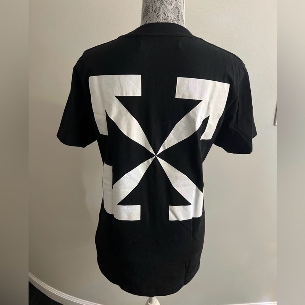 Off-White Black Graphic Pascal Tee - image 3